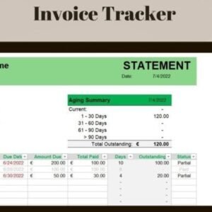 Digital & Printable Finance Tracker | Personal Budget, Income & Expense Organizer